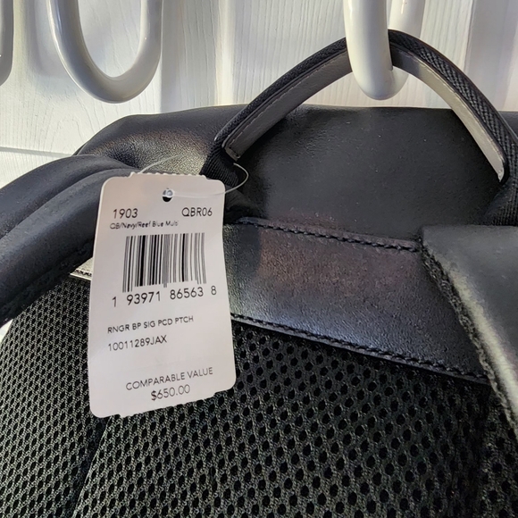 NWT Coach Ranger Backpack with Signature Canvas Pieced Patchwork - Picture 10 of 15